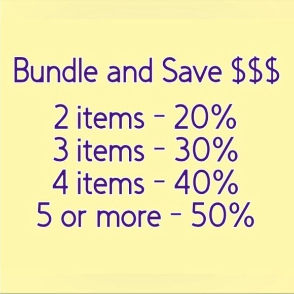 Bundle &Save  - Picture 1 of 1